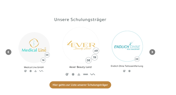 Unsere Schulungsträger